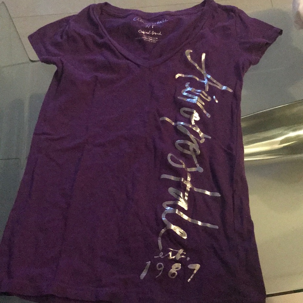 AERO purple tank size small worn twice
